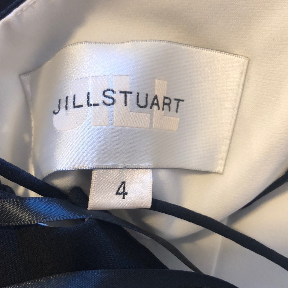 Jill Stuart Two Ply Cami Tie Back Hi Low Dress - Picture 5 of 9